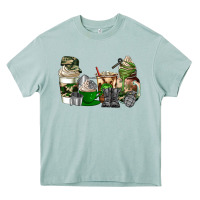 Arona veteran coffee cups Heavy Core Tee - AdoDesignShop