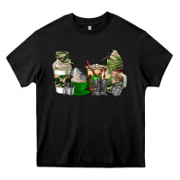 Black veteran coffee cups Heavy Core Tee - AdoDesignShop
