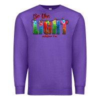 Purple be the light matthew 5 14 Premium Sweatshirt - CowGirlArtShop