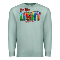 Seafoam be the light matthew 5 14 Premium Sweatshirt - CowGirlArtShop