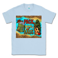 Dusty Blue pack your bags Classic Tee - NancyCooperArtShop