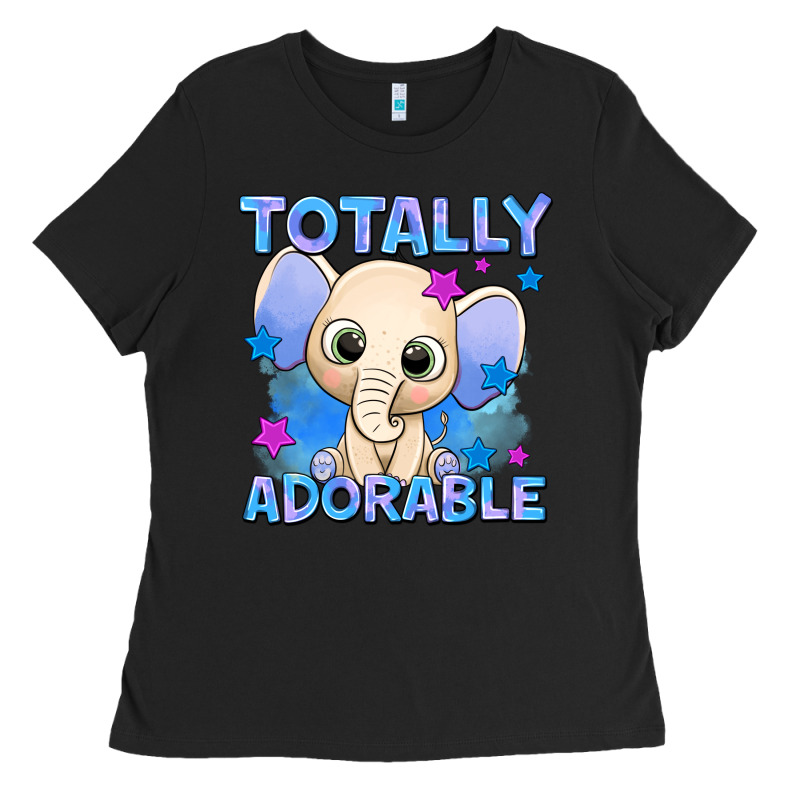 Totally Adorable Elephant Boy Ladies Tee by AdoDesignShop | Teevron