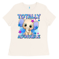 Bone totally adorable elephant boy Ladies Tee - AdoDesignShop