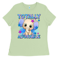 Matcha totally adorable elephant boy Ladies Tee - AdoDesignShop