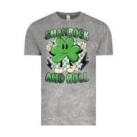 Cloud Rock shamrock and roll Vintage Tee - MaliasSmallBusiness