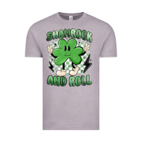 Vintage Zinc shamrock and roll Vintage Tee - MaliasSmallBusiness