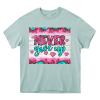 Arona never give up Heavy Core Tee - JahusDesignShop