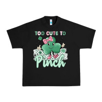 Black too cute to pinch Urban Heavy Tee - MaliasSmallBusiness
