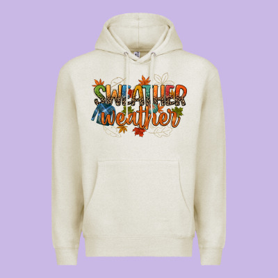 Sweather Weather Premium Hoodie Designed By Cowgirlartshop