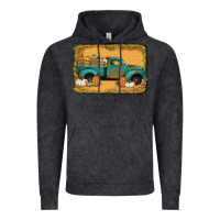 Vintage Black pumpkin farm truck Vintage Hoodie - Jasminsmagicworld