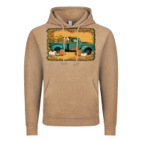 Pumpkin Farm Truck Vintage Hoodie | Teevron