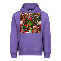 Tulip christmas horse leopard Urban Hoodie - FaDigitalArtStudio