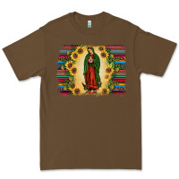Cacao serape our lady of guadalupe Premium Tee - JahusDesignShop