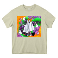 Mossy cute ghost halloween tumbler Heavy Core Tee - BundleAndBundleShop