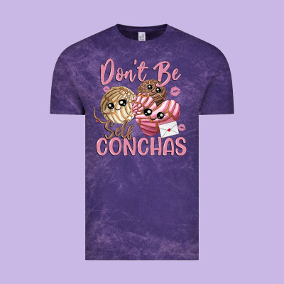 Don't Be Self Conchas Vintage Tee Designed By Maliassmallbusiness