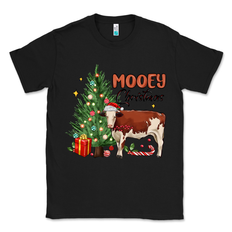 Mooey Christmas Classic Tee by MaliasSmallBusiness | Teevron