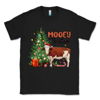 Black mooey christmas Classic Tee - MaliasSmallBusiness