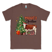Chestnut mooey christmas Classic Tee - MaliasSmallBusiness