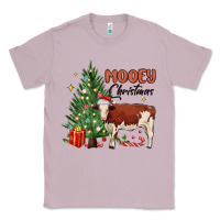 Lilac mooey christmas Classic Tee - MaliasSmallBusiness