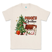 Natural mooey christmas Classic Tee - MaliasSmallBusiness