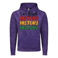 Cloud Purple i am black history Vintage Hoodie - MaliasSmallBusiness