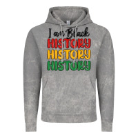 Cloud Rock i am black history Vintage Hoodie - MaliasSmallBusiness