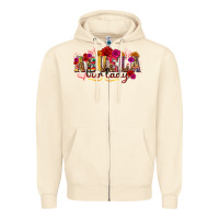 Sandshell Abuela Our Lady Zipper Hoodie - texasbilliewilder