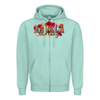 Abuela Our Lady Zipper Hoodie | Teevron