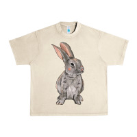 Sandshell Easter bunny Urban Heavy Tee - NancyCooperArtShop