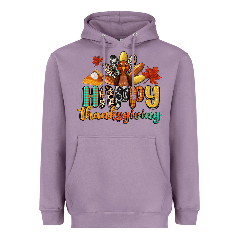 Happy Thanksgiving Heavyweight Hoodie by CowGirlArtShop | Teevron