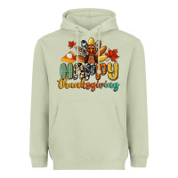 Matcha happy thanksgiving Heavyweight Hoodie - CowGirlArtShop