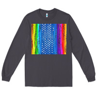 Smoke LGBTQ+ Pride American Flag Tumbler Long Sleeve Tee - BundleAndBundleShop