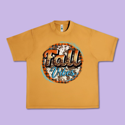 Fall Vibes Urban Heavy Tee Designed By Adodesignshop