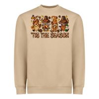 Mushroom 'tis the season gnomies bbs Heavyweight Sweatshirt - BundleAndBundleShop