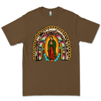 Cacao our lady of guadalupe rainbow Premium Tee - JahusDesignShop