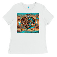 White nurse leopard heart Ladies Tee - JahusDesignShop