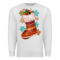 Oatmeal Heather christmas Premium Sweatshirt - CowGirlArtShop