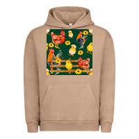 Farm Life Seamless Pattern Urban Hoodie | Teevron