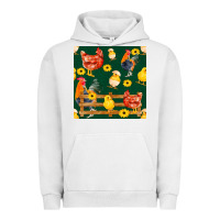 Pigment Lunar Rock farm life seamless pattern Urban Hoodie - FaDigitalArtStudio