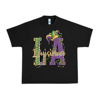 Black louisiana mardi gras Urban Heavy Tee - MaliasSmallBusiness