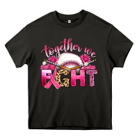 Asphalt breast cancer together we fight with baseball Heavy Core Tee - Artiststas