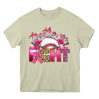 Breast Cancer Together We Fight With Baseball Heavy Core Tee | Teevron