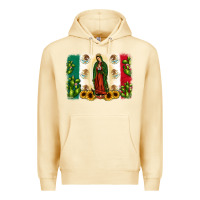 Pina Colada mexican flag our lady of guadalupe Premium Hoodie - JahusDesignShop