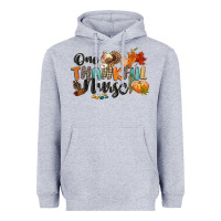 Heather Grey one thankful nurse Heavyweight Hoodie - CowGirlArtShop