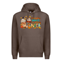 Coffee pumpkin spice and everything nice Premium Hoodie - CowGirlArtShop