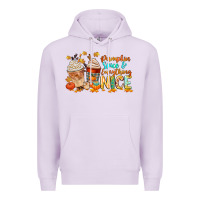 Lilac pumpkin spice and everything nice Premium Hoodie - CowGirlArtShop