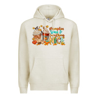 Oatmeal Heather pumpkin spice and everything nice Premium Hoodie - CowGirlArtShop