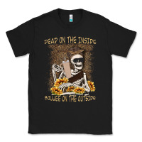 Black dead inside boujee outside Classic Tee - MaliasSmallBusiness
