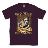 Plum dead inside boujee outside Classic Tee - MaliasSmallBusiness