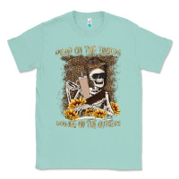 Seafoam dead inside boujee outside Classic Tee - MaliasSmallBusiness